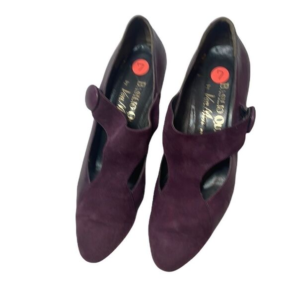 Basilio Quadrini By Von Mon Purple Dress Pumps. Size 7. - Picture 1 of 10